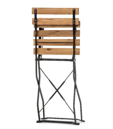 klapstoel bistro ingeklapt