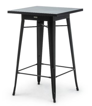 statafel Houston tolix zwart staal