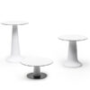 statafel vase dinner lounge wit