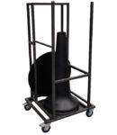 transportkar trolley vase party dinner lounge