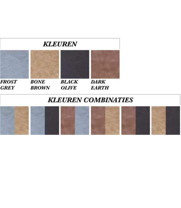 Kleuren leatherlook
