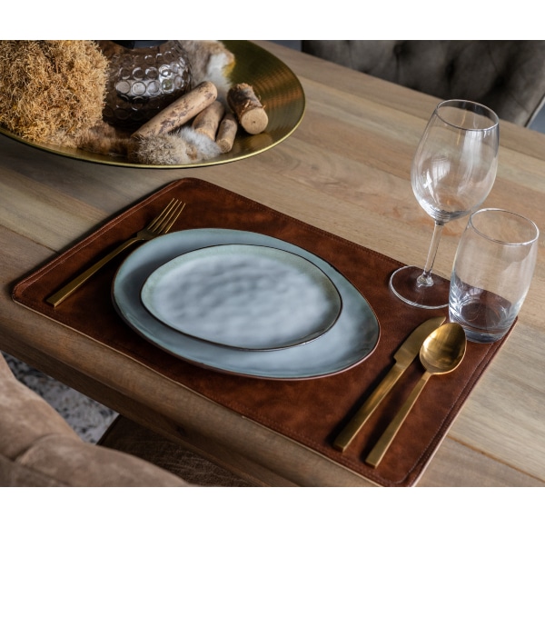 Placemat leatherlook