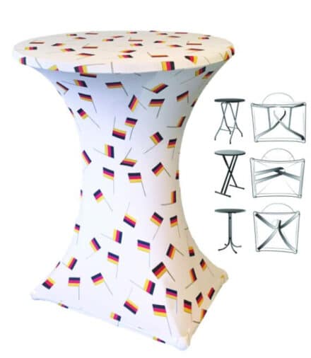 Designhoes samba statafelhoes duitsland vlaggetjes