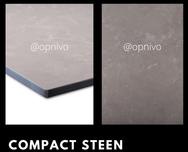 Tafelblad Compact steen