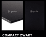 Tafelblad Compact zwart
