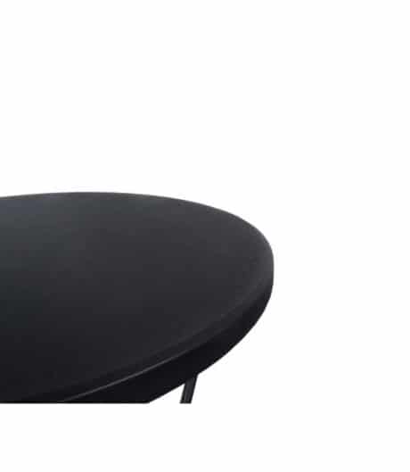 statafel Atlanta blowmold zwart