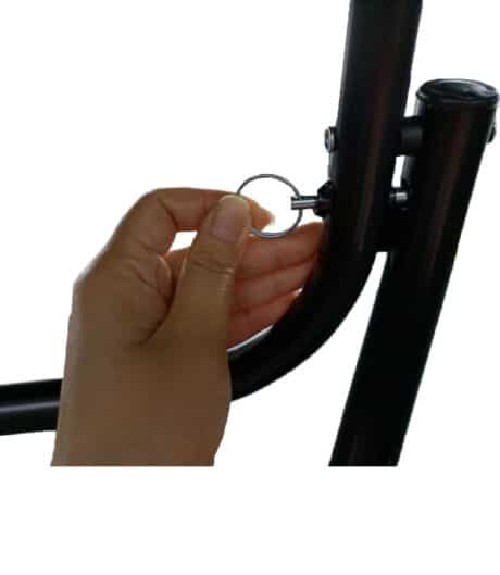 statafel Atlanta blowmold zwart