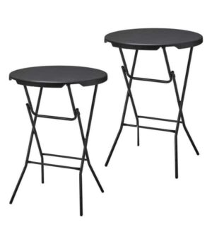 statafel Atlanta blowmold zwart