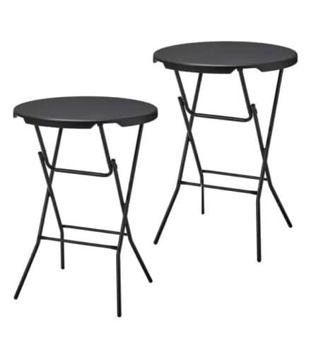 statafel Atlanta blowmold zwart