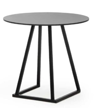 Linea Dinner rond volkern zwart