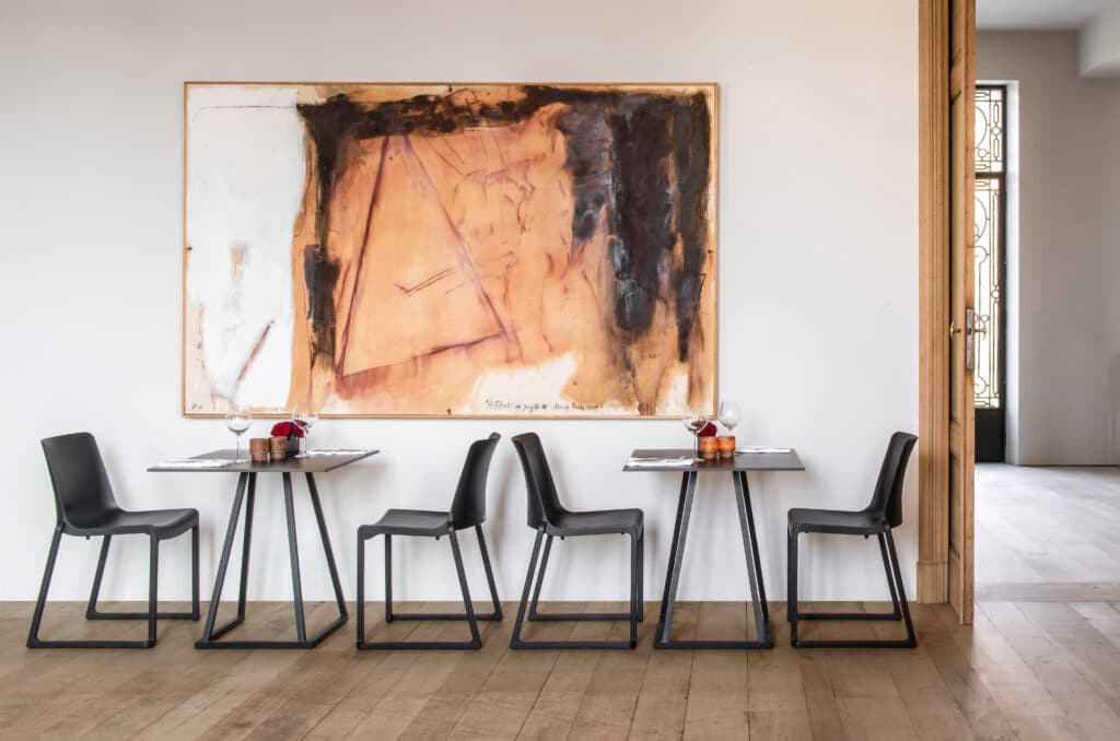 Linea Dinner met Milton stoel