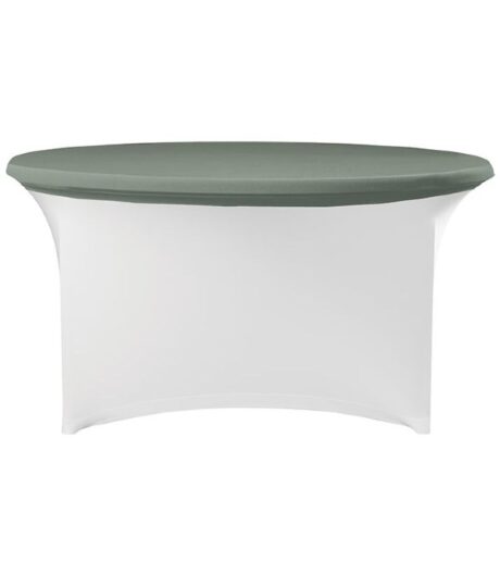 Topcover rond mosgroen