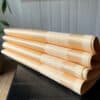 Damast - Servetten Geel met satijnband 50 x 50 cm (4 stuks)