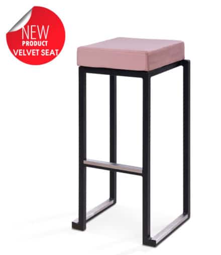 Kubo Bar zwart velvet roze