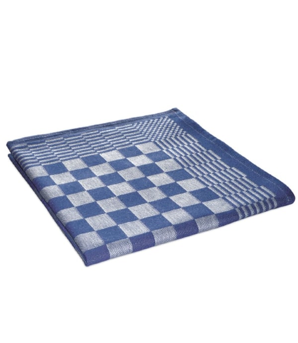 Theedoek Volendam 65 x 65 cm blauw Opnivo