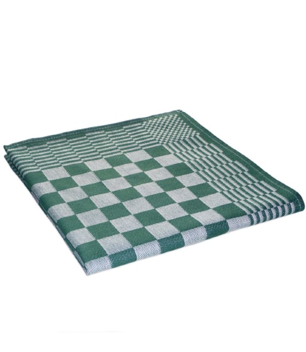 Theedoek Volendam 65 x 65 cm groen Opnivo