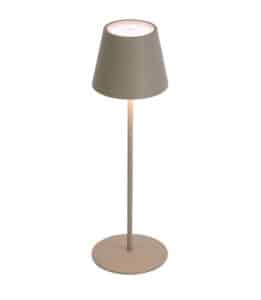 LED lamp Viv 38 cm taupe