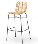 Palm barstool beige