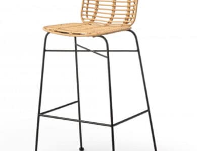 Palm barstool beige 