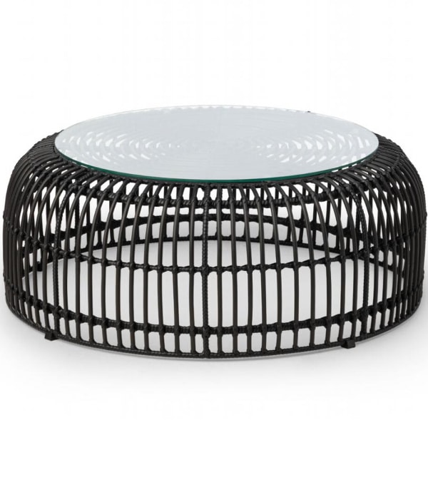 Palm table-pouf L