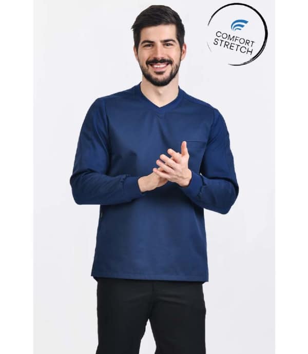 Cheffix koksbuis Jona LS navy heren