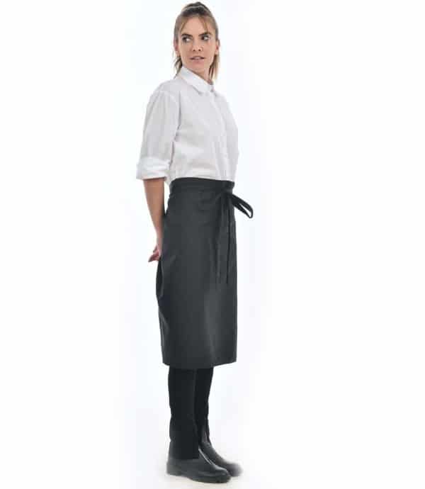 cheffix sloof Ypa zwart 100 x 70 cm