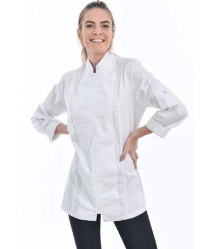 Cheffix koksbuis Tara wit dames