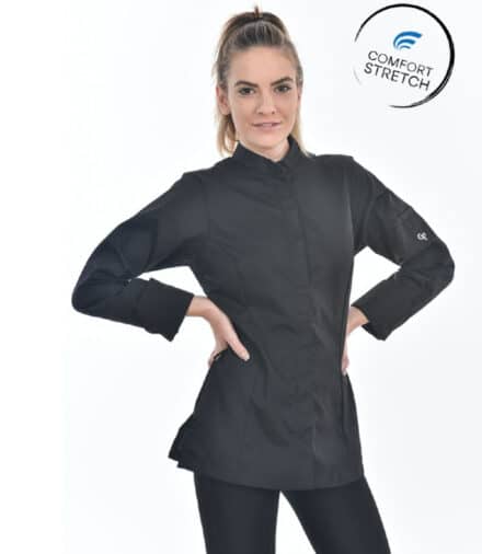 Cheffix koksbuis Vina zwart dames