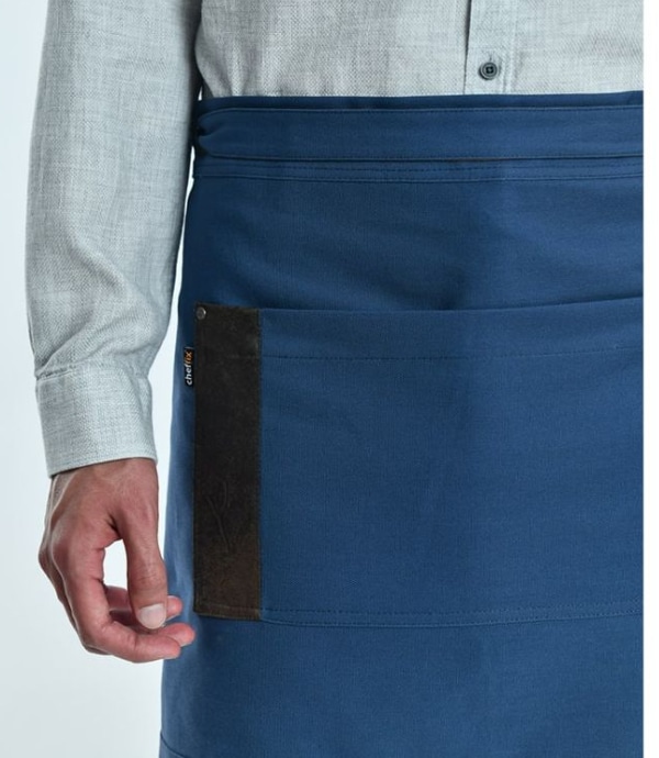 Cheffix sloof Barol blauw 110 x 48 cm