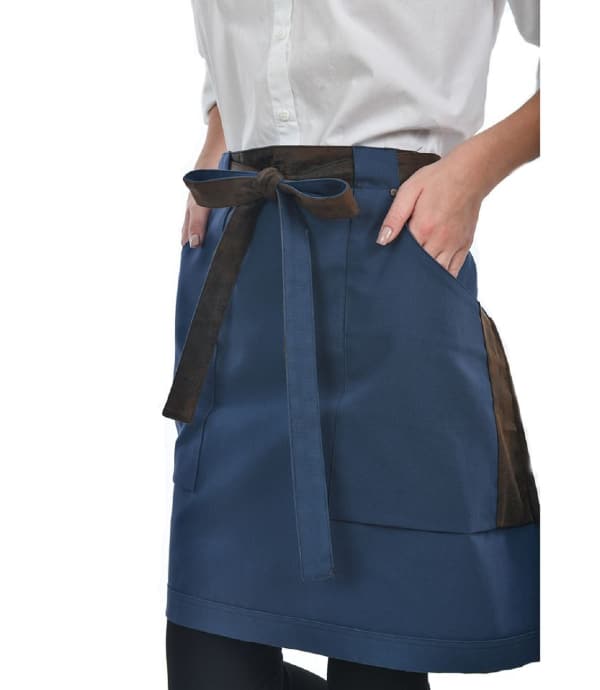 Cheffix sloof Chaser blauw 70 x 60 cm