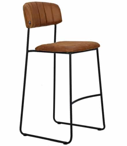 Stapelbare barkruk Delta bruin