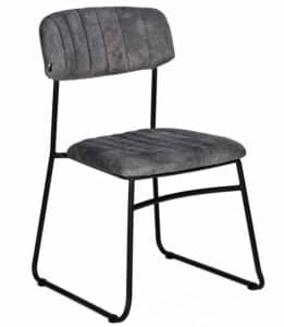 Stapelstoel Delta grijs