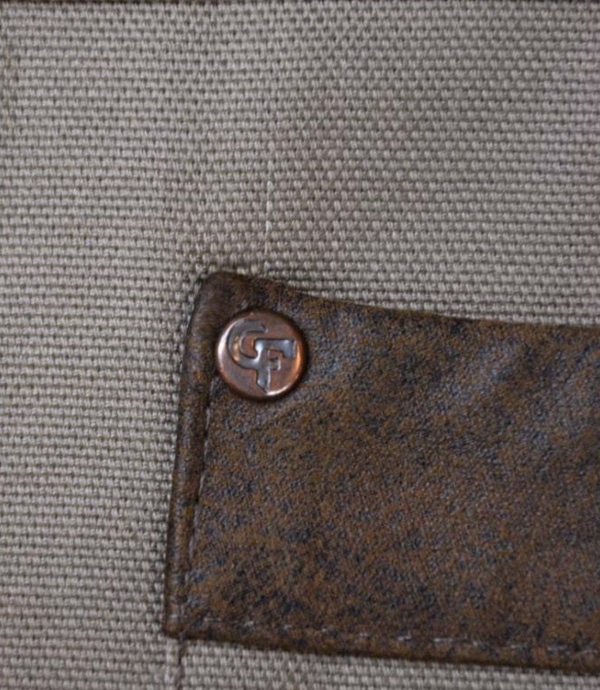 cheffix schort Collins taupe 70x90 cm