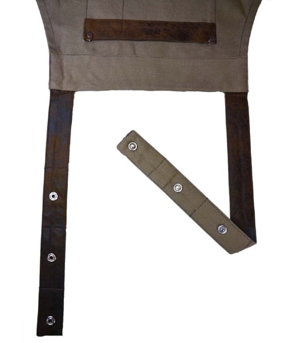 cheffix schort Collins taupe 70x90 cm