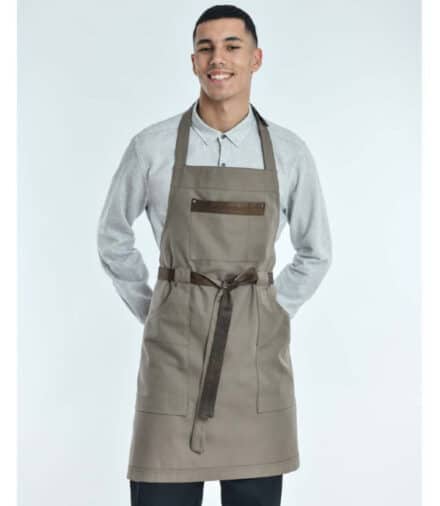 cheffix schort Hunter taupe 70x90 cm