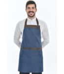 cheffix schort Ray blauw 75x80 cm