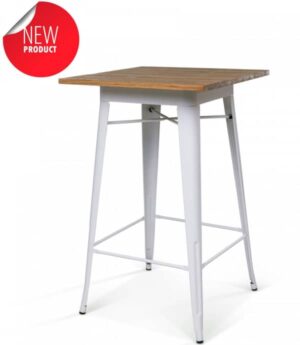 Statafel Houston Tolix style wit