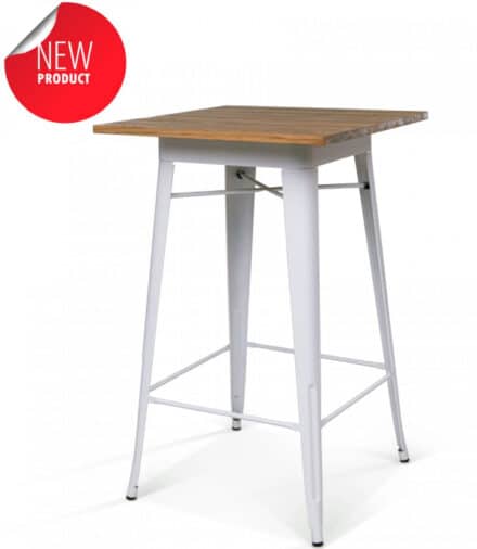 Statafel Houston Tolix style wit