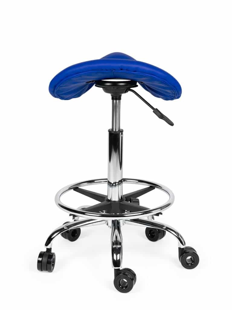 Kapperskruk standaard blauw met voetring