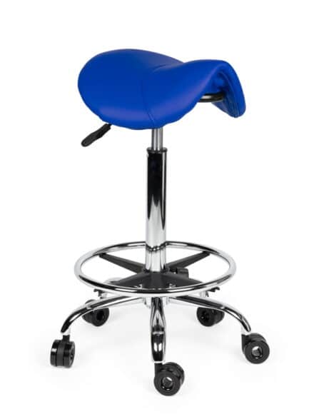 Kapperskruk hoog blauw met voetring