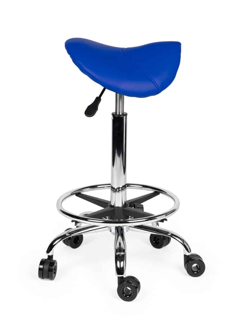 Kapperskruk hoog blauw met voetring