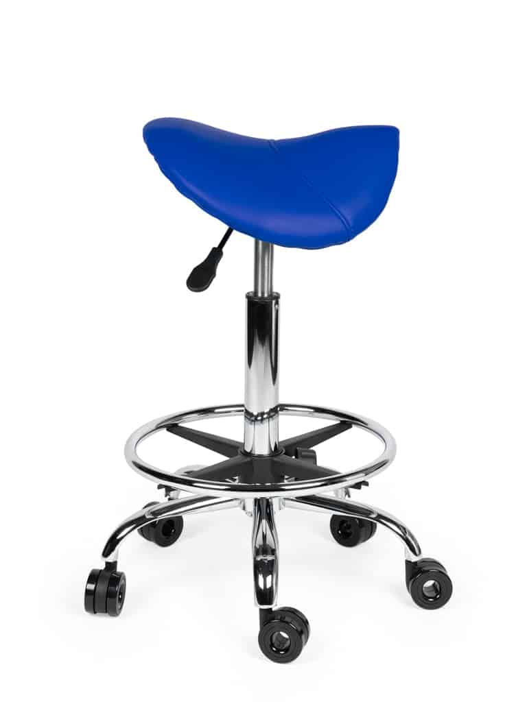 Kapperskruk standaard blauw met voetring