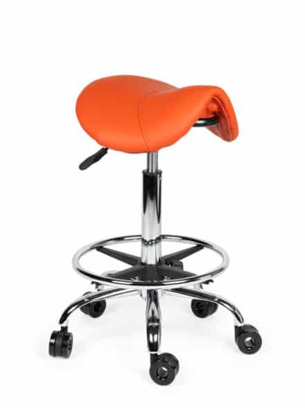 Kapperskruk standaard oranje met voetring