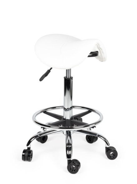 Kapperskruk standaard wit met voetring