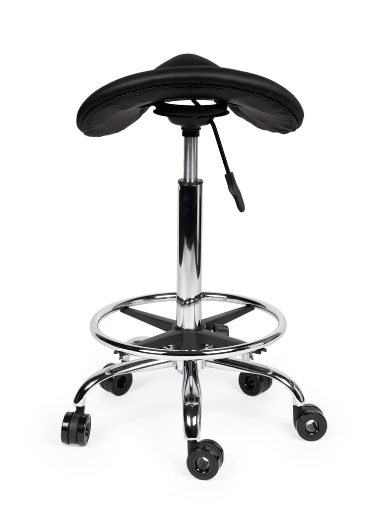 Kapperskruk hoog zwart met voetring