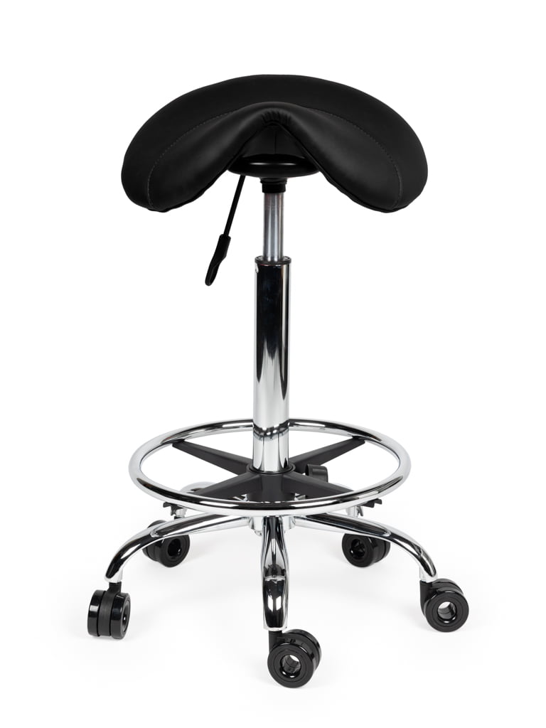 Kapperskruk hoog Zwart met voetring