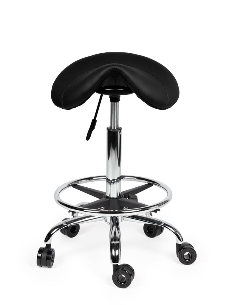 Kapperskruk std. Zwart met voetring