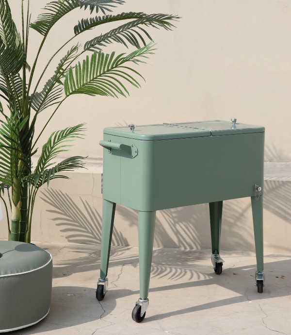 Koelbox Icy op wielen – 3 kleuren