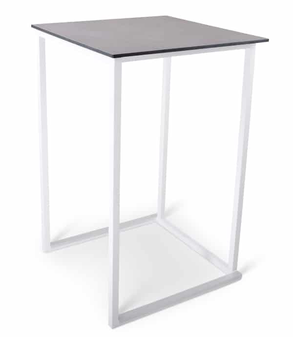 Statafel Kubo Timesquare wit - beton compact 70 x 70 cm