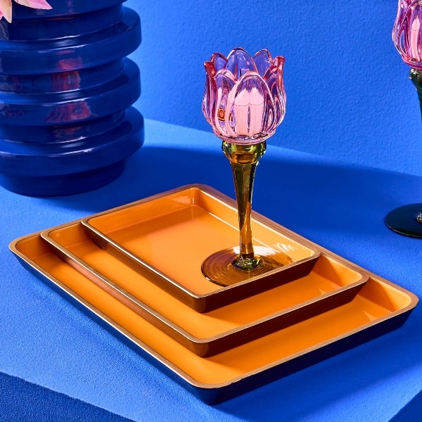 Tray set oranje